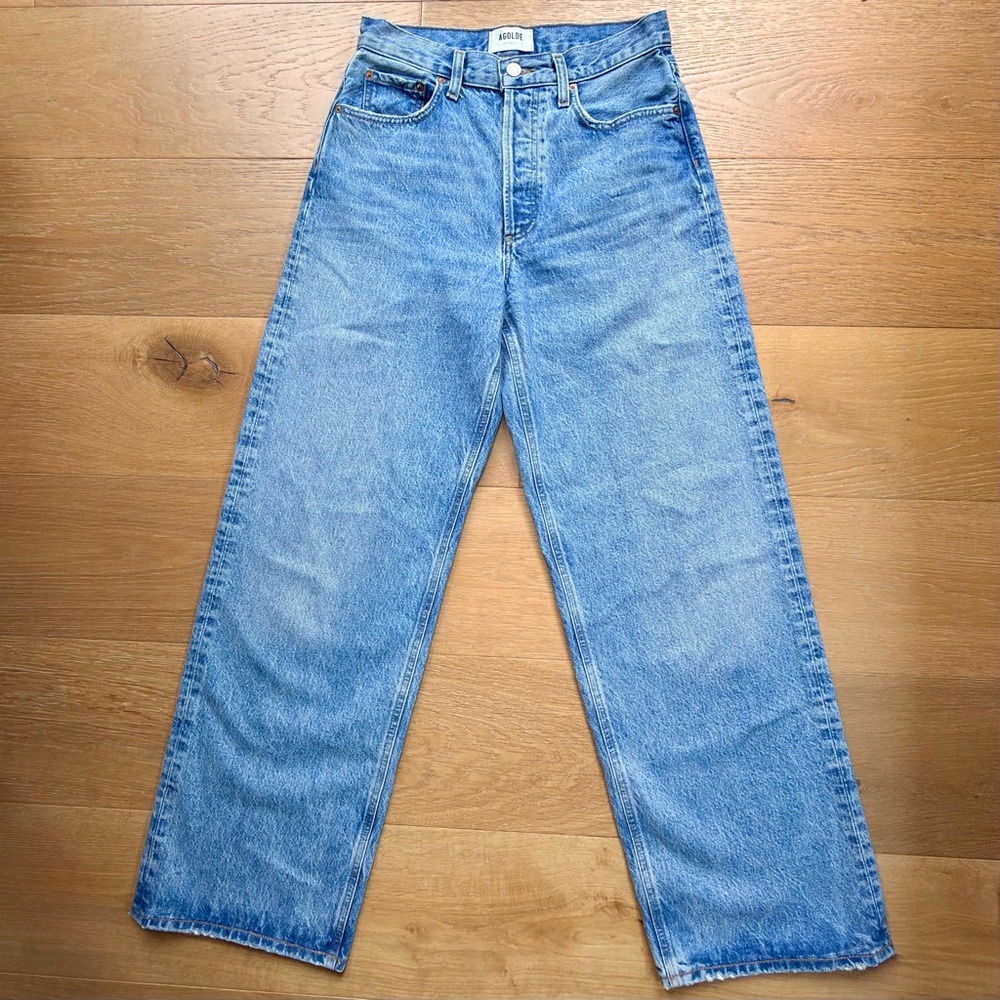Agolde Low Slung Baggy Jeans